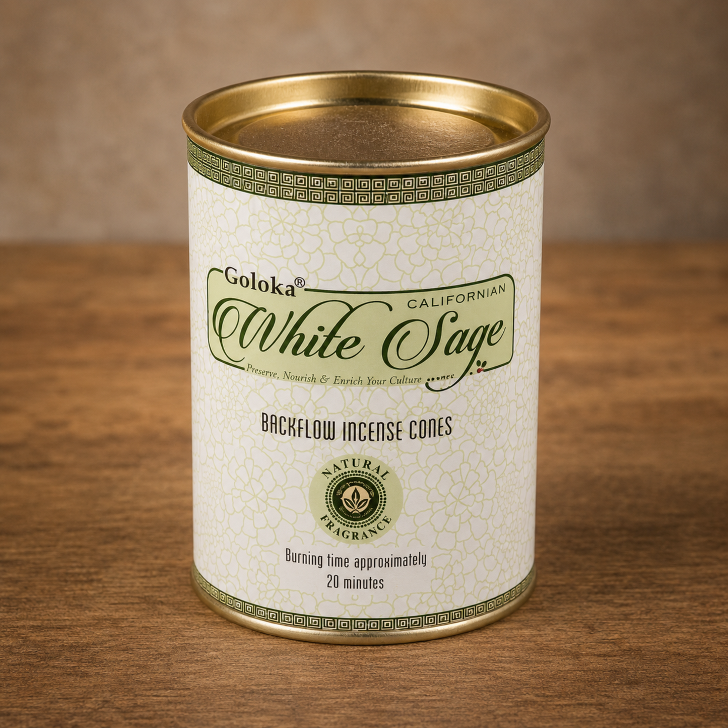 Backflow-Räucherkegel "White Sage" - klarer Duft für ruhige Neuanfänge