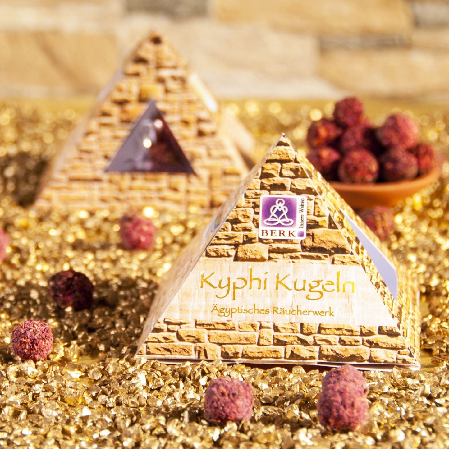 Kyphi Kugeln "Seraya" - das alte Abendritual aus Harzen und Blüten
