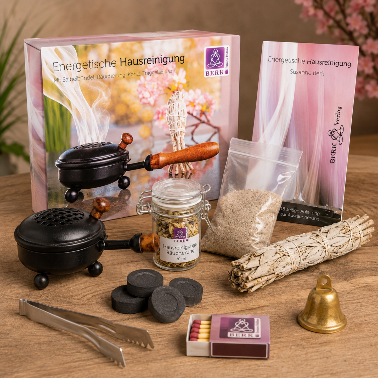 Hausreinigungs-Set "Auralis" - klare Räume für bewusste Neuanfänge